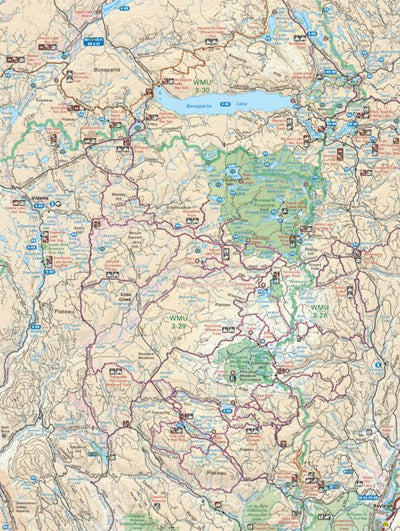 CCBC07 Bonaparte Lake - Cariboo Chilcotin Coast BC Topo Preview 1