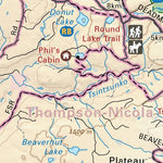 CCBC07 Bonaparte Lake - Cariboo Chilcotin Coast BC Topo Preview 2