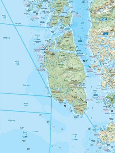 CCBC08 Calvert Island - Cariboo Chilcotin Coast BC Topo Preview 1