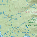 CCBC08 Calvert Island - Cariboo Chilcotin Coast BC Topo Preview 2