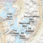 CCBC12 Mount Waddington - Cariboo Chilcotin Coast BC Topo Preview 2