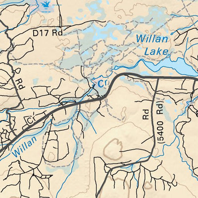 CCBC15 Big Creek Prov Park - Cariboo Chilcotin Coast BC Topo Preview 2