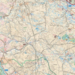 CCBC17 Gustafsen Lake - Cariboo Chilcotin Coast BC Topo Preview 1