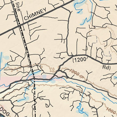 CCBC17 Gustafsen Lake - Cariboo Chilcotin Coast BC Topo Preview 2