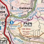 CCBC18 100 Mile House - Cariboo Chilcotin Coast BC Topo Preview 2