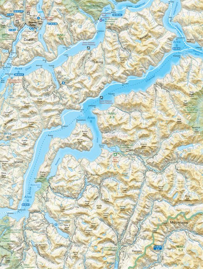 CCBC21 Ocean Falls - Cariboo Chilcotin Coast BC Topo Preview 1
