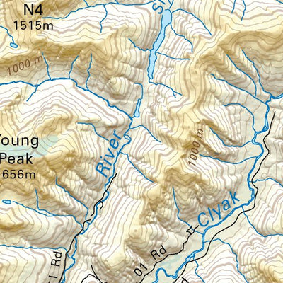 CCBC21 Ocean Falls - Cariboo Chilcotin Coast BC Topo Preview 3
