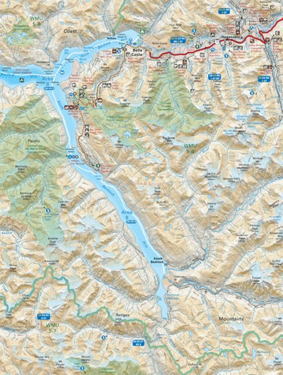 CCBC22 Bella Coola - Cariboo Chilcotin Coast BC Topo v2 Preview 1