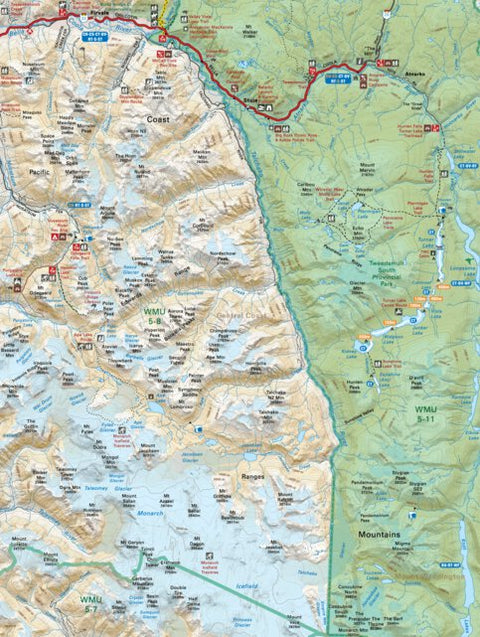 Backroad Mapbooks CCBC23 Turner Lake - Cariboo Chilcotin Coast BC Topo digital map