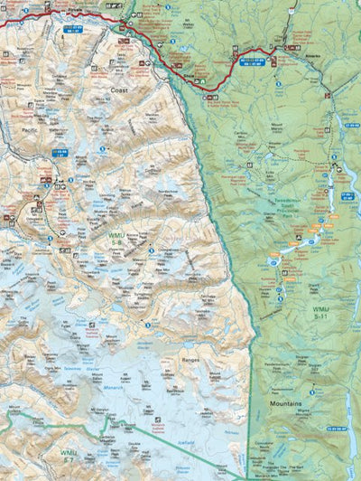 CCBC23 Turner Lake - Cariboo Chilcotin Coast BC Topo Preview 1