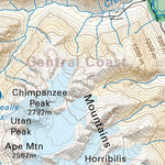 CCBC23 Turner Lake - Cariboo Chilcotin Coast BC Topo Preview 2