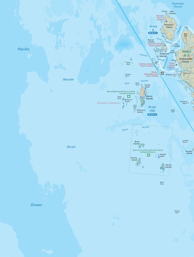 CCBC32 Hecate Strait - Cariboo Chilcotin Coast BC Topo Preview 1