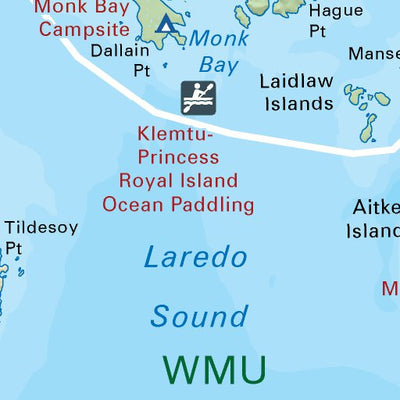 CCBC33 Kitasoo Spirit Bear Conservancy - Cariboo Chilcotin Coast BC Topo Preview 2