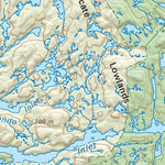 CCBC33 Kitasoo Spirit Bear Conservancy - Cariboo Chilcotin Coast BC Topo Preview 3