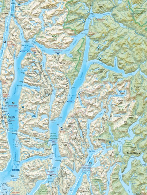 CCBC34 Klemtu - Cariboo Chilcotin Coast BC Topo Preview 1
