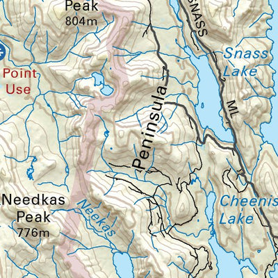 CCBC34 Klemtu - Cariboo Chilcotin Coast BC Topo Preview 3