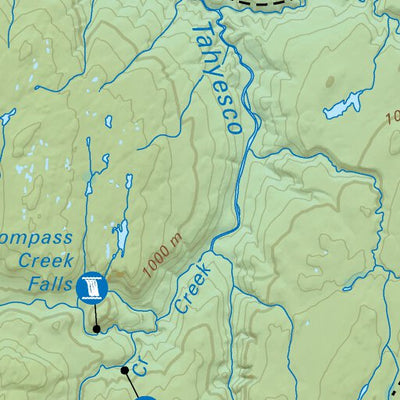 CCBC37 South Tweedsmuir Prov Park - Cariboo Chilcotin Coast BC Topo Preview 3