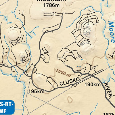 Backroad Mapbooks CCBC39 Itcha Ilgachuz Provincial Park - Cariboo Chilcotin Coast BC Topo digital map