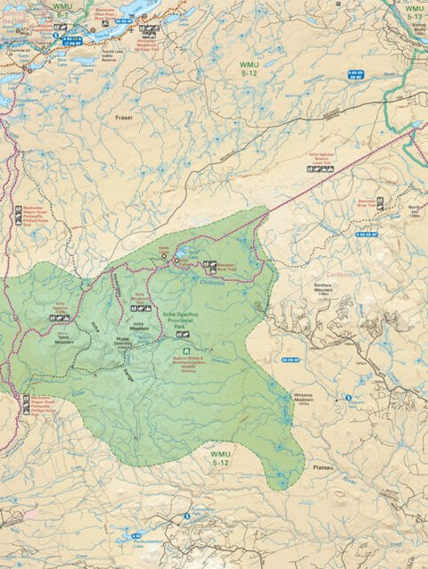 CCBC39 Itcha Ilgachuz Provincial Park - Cariboo Chilcotin Coast BC Topo Preview 1
