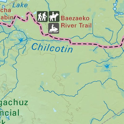 CCBC39 Itcha Ilgachuz Provincial Park - Cariboo Chilcotin Coast BC Topo Preview 2