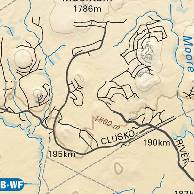 CCBC39 Itcha Ilgachuz Provincial Park - Cariboo Chilcotin Coast BC Topo Preview 3