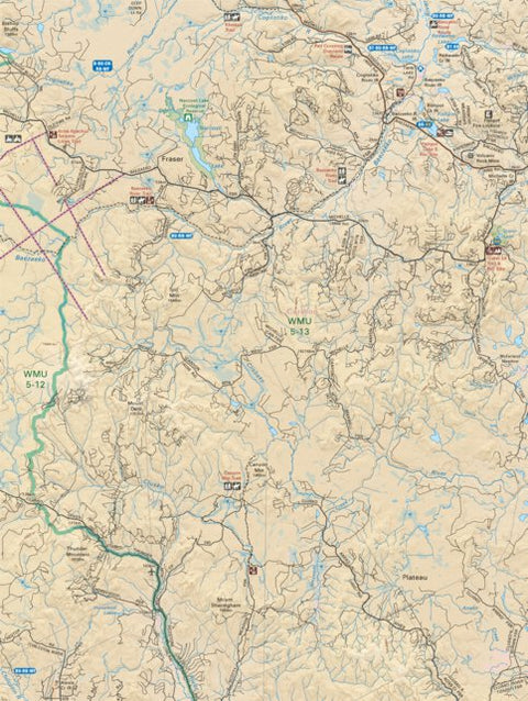 CCBC40 Narcosli Lake - Cariboo Chilcotin Coast BC Topo Preview 1