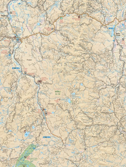 CCBC41 Nazko - Cariboo Chilcotin Coast BC Topo Preview 1