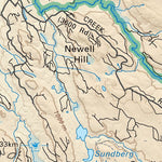 CCBC43 Quesnel Forks - Cariboo Chilcotin Coast BC Topo Preview 3