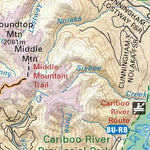 CCBC44 Likely - Cariboo Chilcotin Coast BC Topo Preview 3