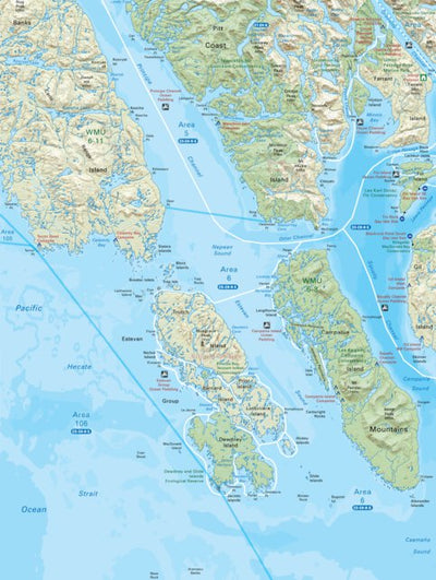 CCBC46 Campania Island - Cariboo Chilcotin Coast BC Topo Preview 1