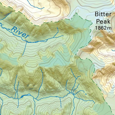 CCBC48 Kemano Beach - Cariboo Chilcotin Coast BC Topo Preview 2
