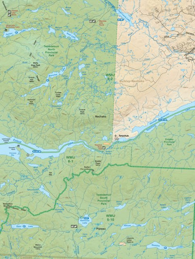 Backroad Mapbooks CCBC51 Redfern Rapids - Cariboo Chilcotin Coast BC Topo digital map