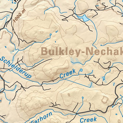 Backroad Mapbooks CCBC53 Tatelkuz Lake - Cariboo Chilcotin Coast BC Topo digital map