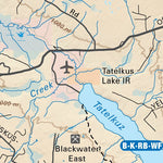 CCBC53 Tatelkuz Lake - Cariboo Chilcotin Coast BC Topo Preview 2