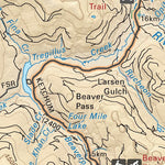 CCBC57 Wells - Cariboo Chilcotin Coast BC Topo Preview 3