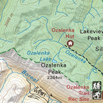 CCBC59 West Twin Provincial Park - Cariboo Chilcotin Coast BC Topo Preview 2
