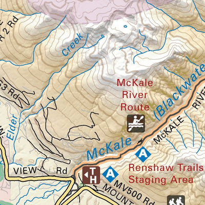 CCBC59 West Twin Provincial Park - Cariboo Chilcotin Coast BC Topo Preview 3