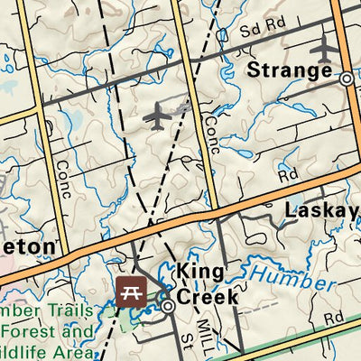 Backroad Mapbooks CCON01 Richmond Hill – Cottage Country Ontario Topo digital map