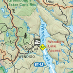 Backroad Mapbooks CCON103 Deux Rivières - Cottage Country Ontario Topo digital map