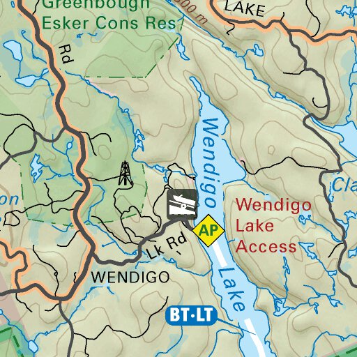 CCON103 Deux Rivières - Cottage Country Ontario Topo Map by Backroad ...