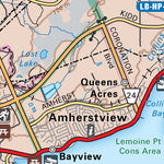 Backroad Mapbooks CCON18 Amherst Island - Cottage Country Ontario Topo digital map