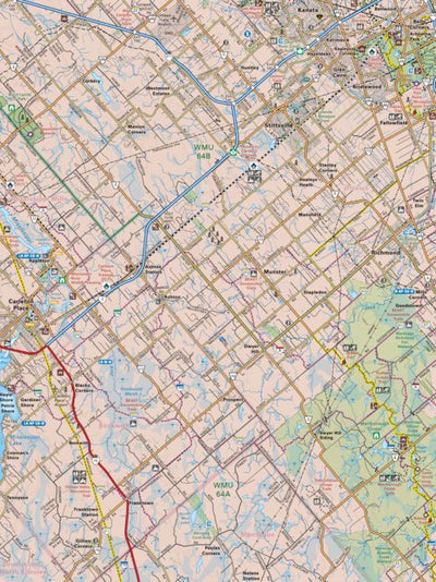 Backroad Mapbooks CCON60 Stittsville - Cottage Country Ontario Topo digital map