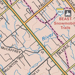 Backroad Mapbooks CCON60 Stittsville - Cottage Country Ontario Topo digital map