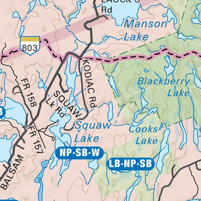 Backroad Mapbooks CCON67 McKellar - Cottage Country Ontario Topo digital map