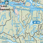 Backroad Mapbooks CCON85 Lost Channel - Cottage Country Ontario Topo digital map