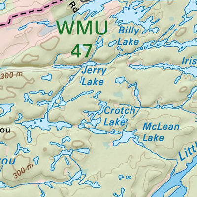 Backroad Mapbooks CCON86 Port Loring - Cottage Country Ontario Topo bundle exclusive