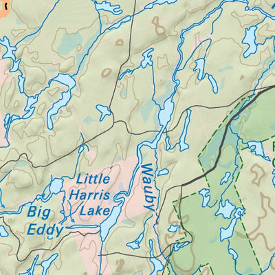 Backroad Mapbooks CCON86 Port Loring - Cottage Country Ontario Topo bundle exclusive