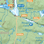 Backroad Mapbooks CCON92 Achray - Cottage Country Ontario Topo digital map