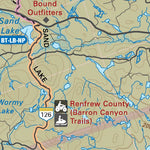 Backroad Mapbooks CCON93 Petawawa - Cottage Country Ontario Topo bundle exclusive