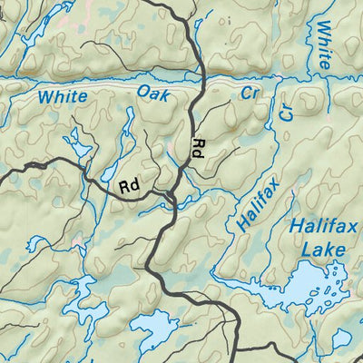 Backroad Mapbooks CCON96 Burwash - Cottage Country Ontario Topo bundle exclusive